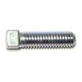 Midwest Fastener 7/16"-14 x 1-1/2" Steel Coarse Thread Square Head Set Screws 4PK 60596